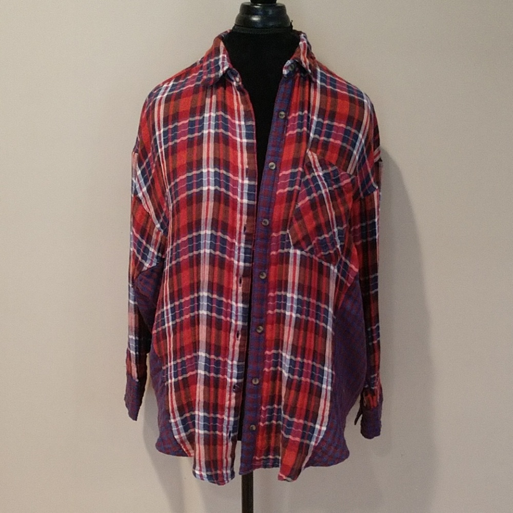 Free People Button Down Shirt